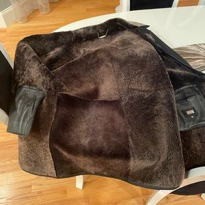 Men’s brown Shearling